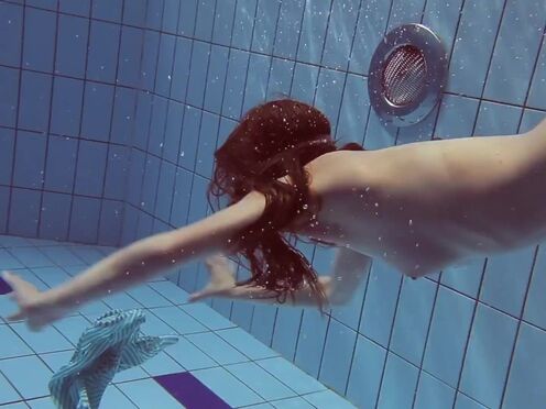 Libuse the chick in striped body suit