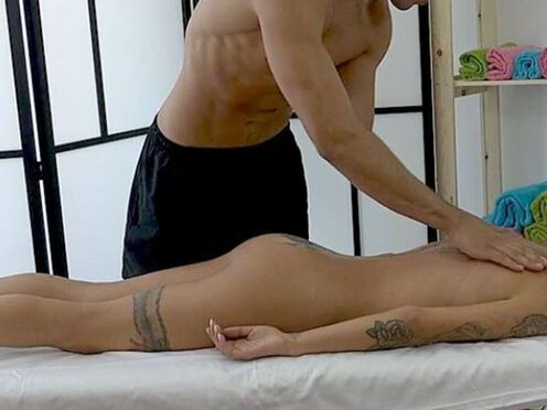Silvia at a spa again