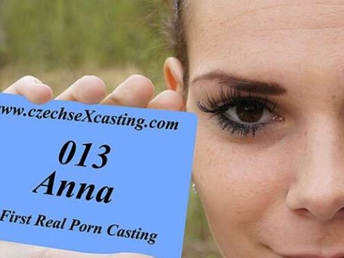 Anna first real porn casting