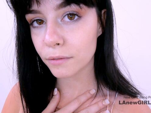 Sexy Egyptian looking Babe tests New Toys for Intense Orgasms