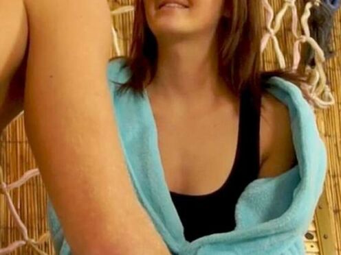 A naive ginger banged by a local beach playboy