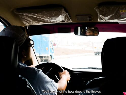 Venezuelan babe arrives to Peru to work & gets screwed by a fake transport