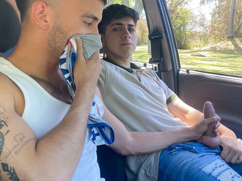 Driver Fucks His Passenger for Sniffing His Underwear