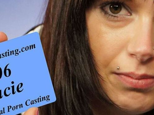 Lucie first real porn casting