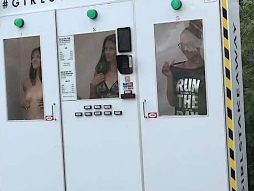 Czech hottie Naomi Bennet in 'GirlsTakeAway'