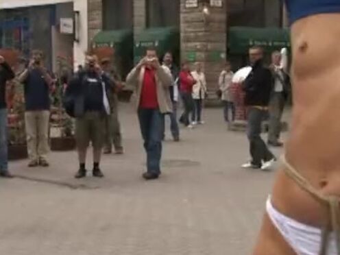 Outdoor humiliation