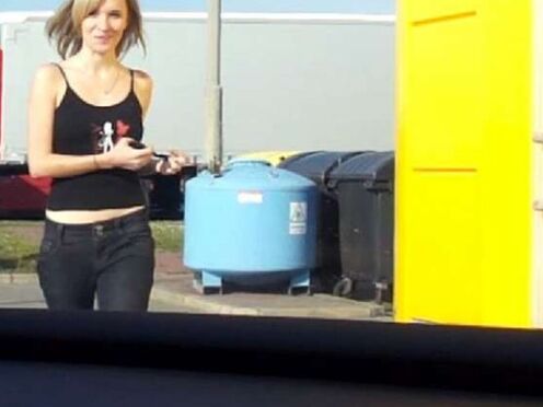 Gas station escort fuck