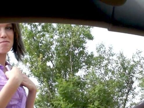 Fake taxi outdoor fuck