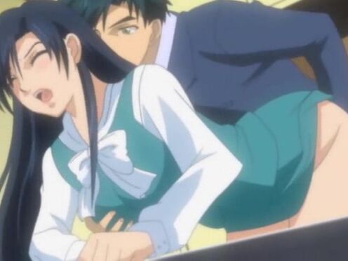 Nishizaki confesses love, gets a kitchen creampie, & enjoys an office gangbang