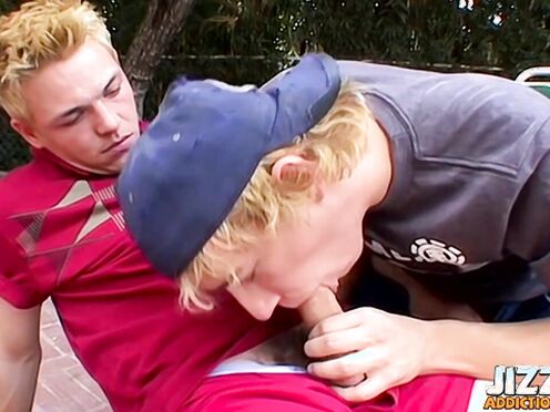 Horny Teens Share A Passionate Sex By The Poolside