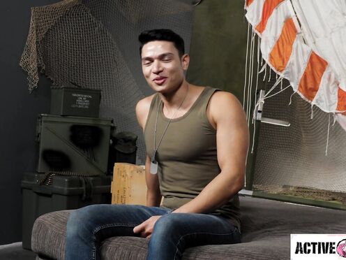 Hot Brandon Anderson Gets Railed By First Timer Hunk - ActiveDuty