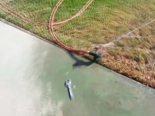 The Garden Sprinkler goes wild