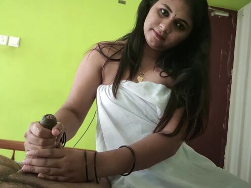 Bushy Snatch Indian Wife Jerking Massaging Sexy Sex