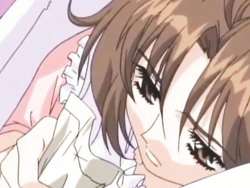 Sushi covered anime teen is clit tortured