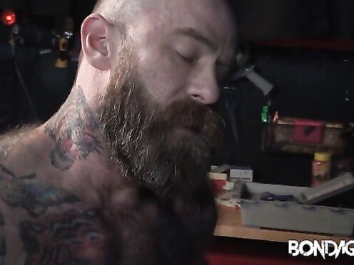 Master Daddy Jack Dixon Gives Hunk Trent Cougar Hard Fucking