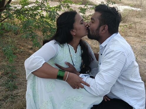 Sexy Indian Couple Fucking In A Jungle Outdoor Sex