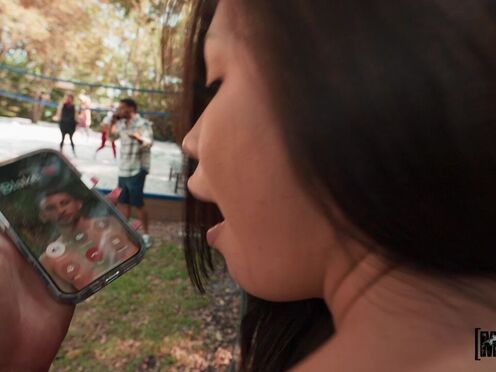 Hun, I'm just in the park, don't worry!