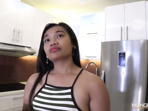 Chubby Filipina Hottie Swallows Huge Cock Before Wild Sex