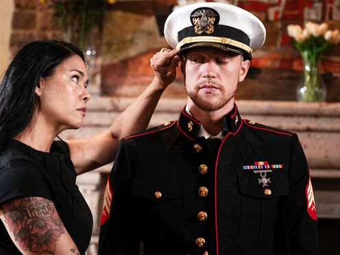 stepson cheers up his Asian MOMMY stepmommy with his huge cock