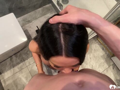 Hot Girl in fishnets was a fantastic face fuck