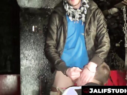 John Despe & Tim Cosla steaming off the heat in the dungeon