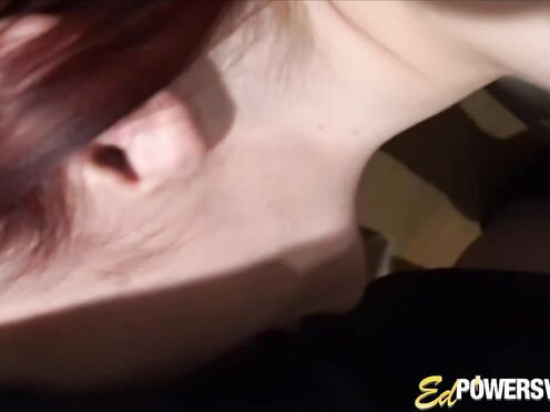 Big Breasted ginger Violet Monroe pleasures old man & bred