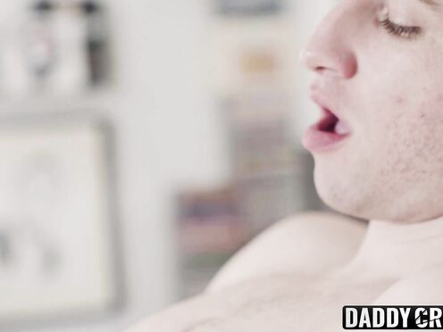 Stepson gets a surprise bday gift from his naughty step daddy