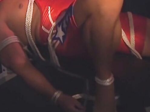 Restrained Sub Vincenzo Got His Way Out Of Bondage