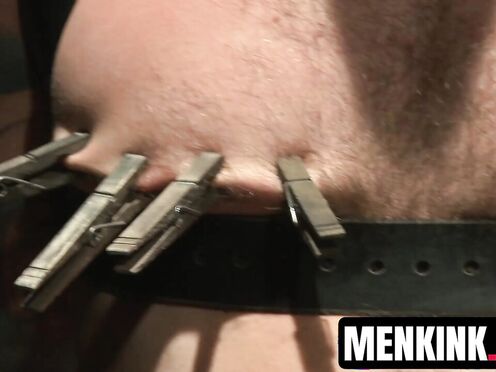 Christian Wilde takes the challenge of cbt & water spray torment