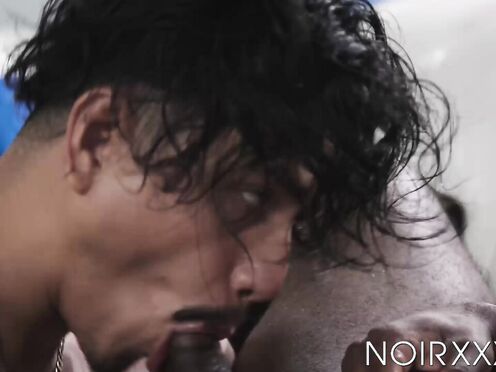 Beefy Shadow fucks my butt in different positions before expelling cum in it