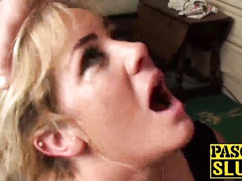 Hot blonde mature deepthroats & gets banged by a thick shaft