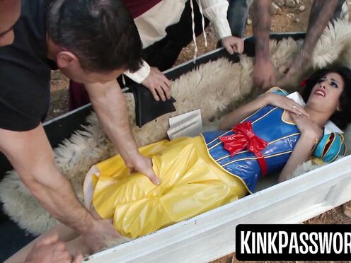 Submissive bitch Lyla Storm is gangbanged & DPed in group sex