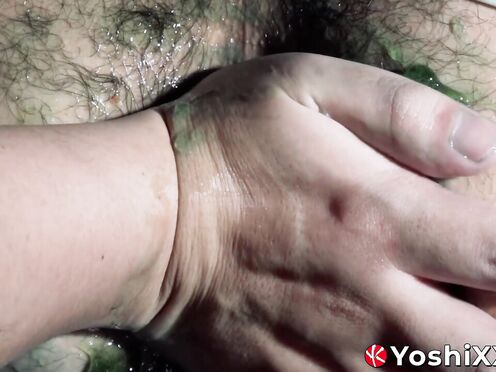 Jin Ueo & Yoshi Kawasaki indulge into slime play & fill each others assholes