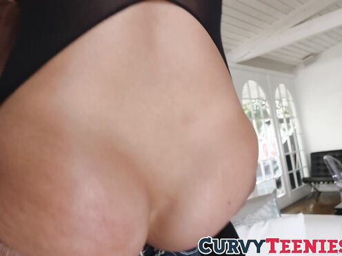 Meaty man dominates every part of  Candice Dares hot body