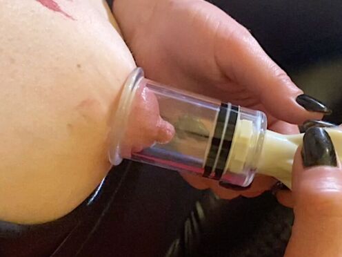 Nipples Suck By Hard Pumping