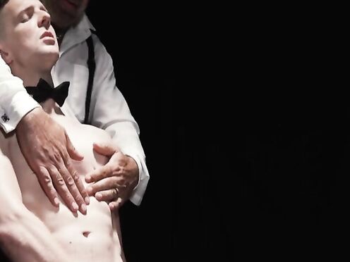 Serg Shepard moaned loudly in getting the hard throbbing prick of muscular