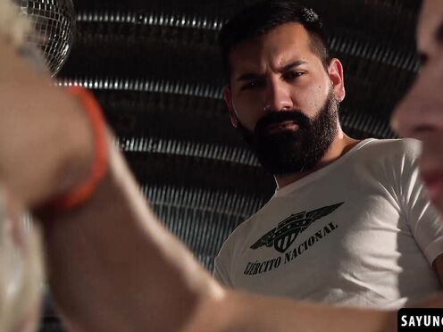 General Cecil Rose training turns into a sexy nasty groupsex fuck