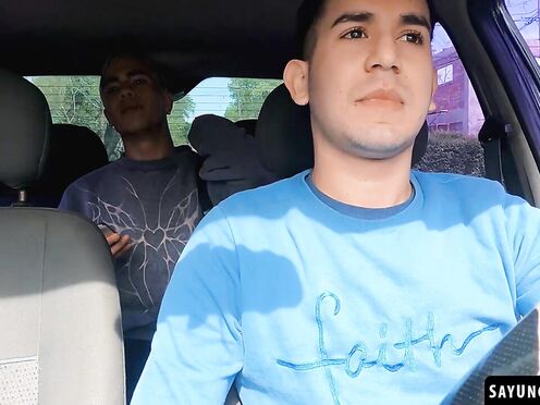 Edipo Rey got into the wrong ride & got banged Leo Blue thick meat