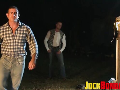 Tober Brandt got his  by bounding Tyler & Nick with their mouths gagged