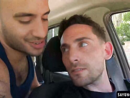 Talex Madriz gives Matt Vi a good meat ride after an intense blowjob