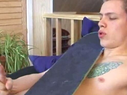 Skater Boy Shane Jerking Off
