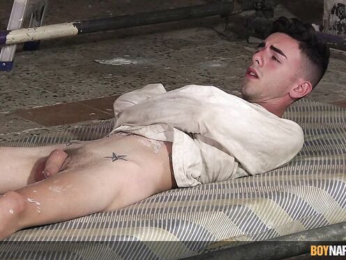 Dom Xavier Sibley & his twink finish off with cum