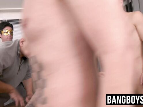 Dick riding & ass fucking plowing session with Andel L & more guys