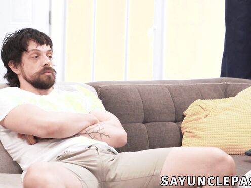 Edward Terrant & Ryan Jacobs embracing the tension of their stepdads