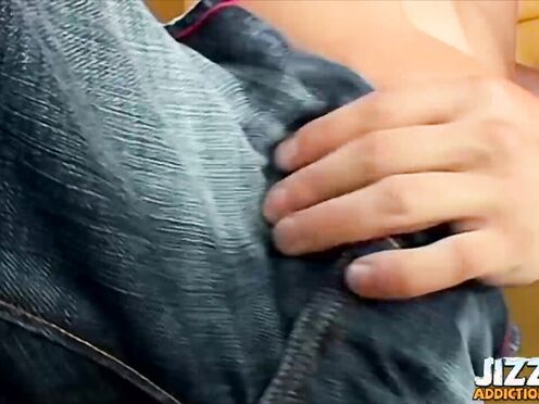 Tobey McGillis Booty Pounds Leo Gratton Then Shoots His Cum