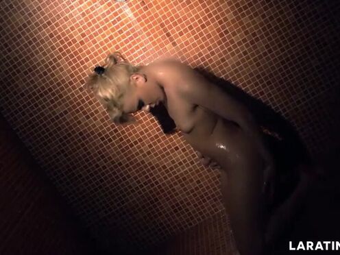 Latin Hot Girl Lara Tinelli Masturbates Passionately In The Bathtub