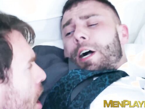 Billionaire Charlie Cherry fucks the tight unshaved anus of hustler Diego Reyes