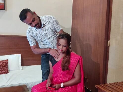 Real Threeway Sexy Sex With Hubby & His Friend