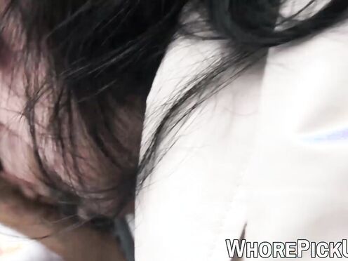 Euro street lady pounded & filmed by happy customer