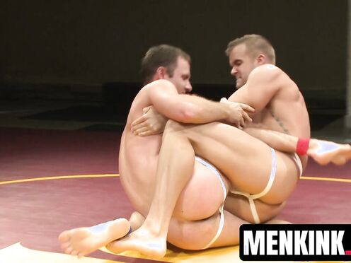 Connor Patricks battles Cameron Kincade In naked wrestling fuck match